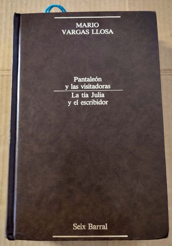 Lote anterior: Libro de Mario Vargas Llosa: PANTALEON Y LAS VISITADORAS / LA TIA JULIA Y EL ESCRIBIDOR