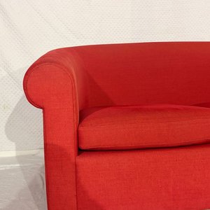 Sillón Rojo de Dos Cuerpos - Amplio y Resistente - imagen 4