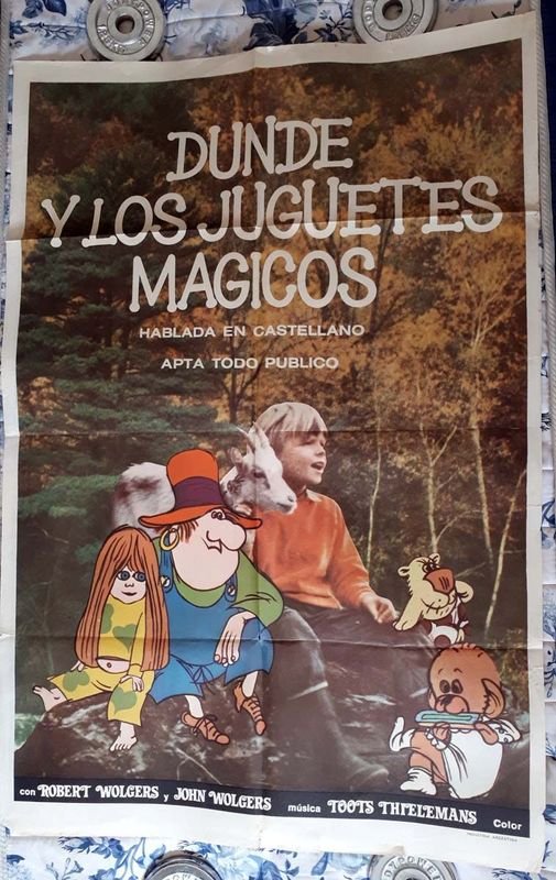 Poster Original Cine "Dunde y los Juguetes Mágicos" 1974