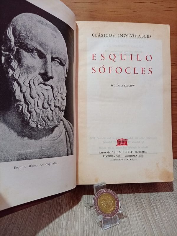Tragedias Griegas: Esquilo y Sófocles, Edición Ateneo 1950 - imagen 1