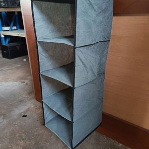Estante Multiusos de Tela Plegable con 4 Niveles - imagen 2
