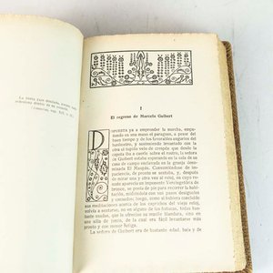 Libro "El Miedo de Vivir" de E. Bordeaux, Tapa Dura de Cuero - imagen 2