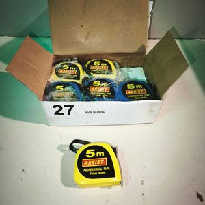 Lote anterior: Cinta Métrica "Assist" Profesional 5 Metros (Pack de 3)