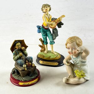 Lote anterior: Tres Figuras Decorativas: Porcelana Bavaria y Pasta Italiana