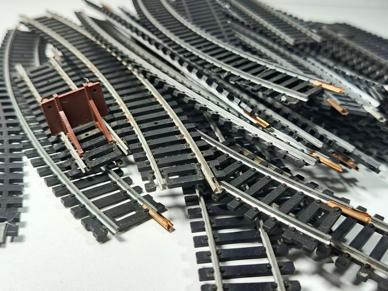 Lotes de vías férreas para ferromodelismo en escala H0 - imagen 3