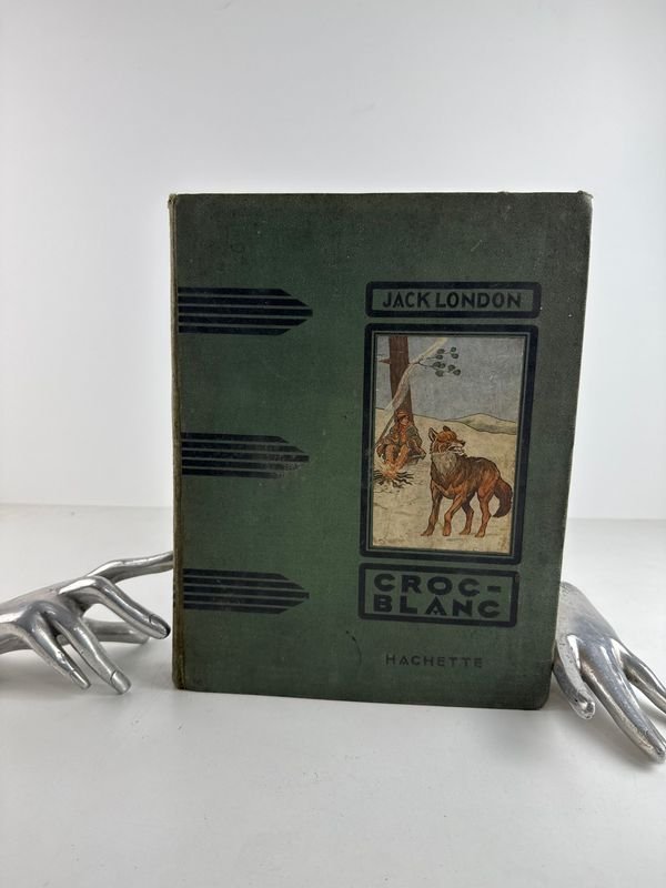 Libro de Jack London, Colmillo Blanco, editorial Librarie Hachette, c. 1920 - imagen 2