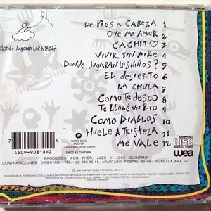 CD Maná "¿Dónde Jugarán Los Niños?" Industria Argentina 1992 - imagen 3