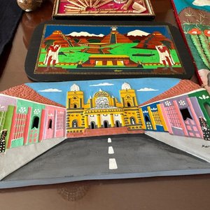 Conjunto de Trabajos Textiles y Artesanías Decorativas de Ecuador y Latinoamérica - imagen 5