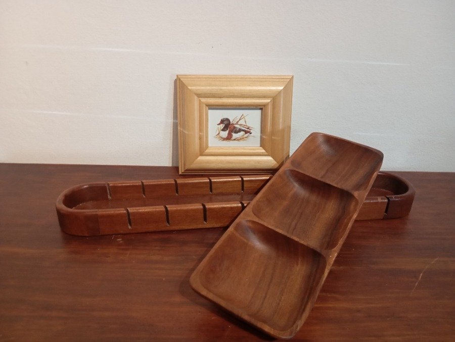 Accesorios para Hogar: Conjunto de marcos y bandejas de madera - imagen 6