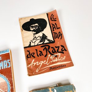 Tres Libros Antiguos: "Vida de Diego Lamas", "El Alma de la Raza", "Teatro de Florencio Sánchez" - imagen 5
