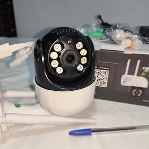 Cámara de Seguridad Exterior IP66 Giratoria con Audio y Visión Nocturna - imagen 3