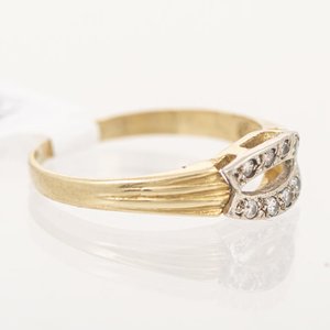 Anillo de Oro 18k con Circonias - imagen 2