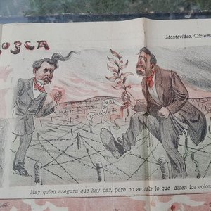 Periódico "La Mosca" de Octubre y Diciembre 1905 - Prensa Satírica Uruguaya - imagen 7