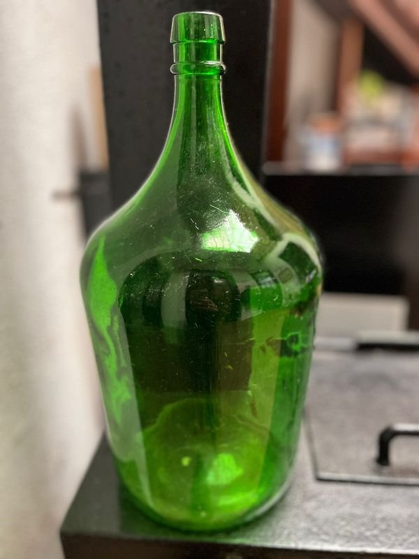 Botellas antiguas de vidrio para decoración - imagen 3