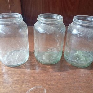 Set de 3 Bollones de Vidrio Transparentes - imagen 1