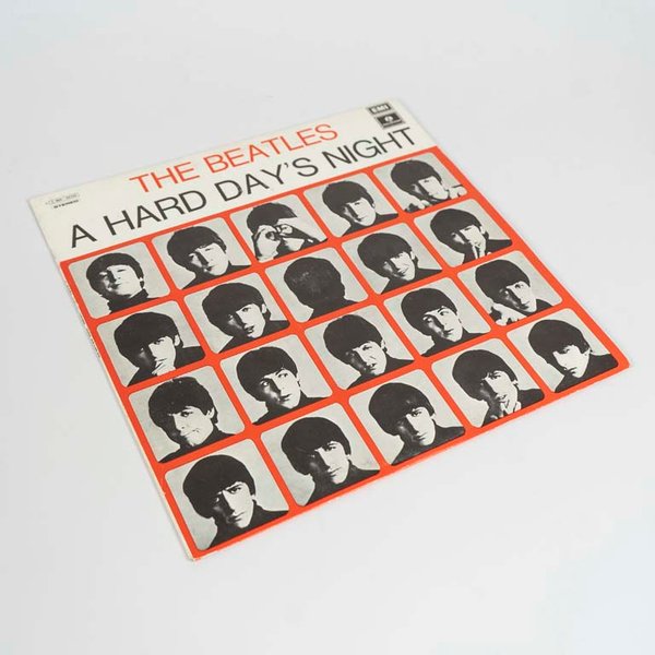 Vinilo LP The Beatles "A Hard Day's Night" - Banda Sonora Original Italiana - imagen 1
