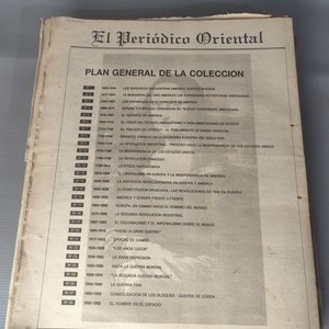 Lote anterior: El Periódico Oriental: Colección de Ediciones Históricas