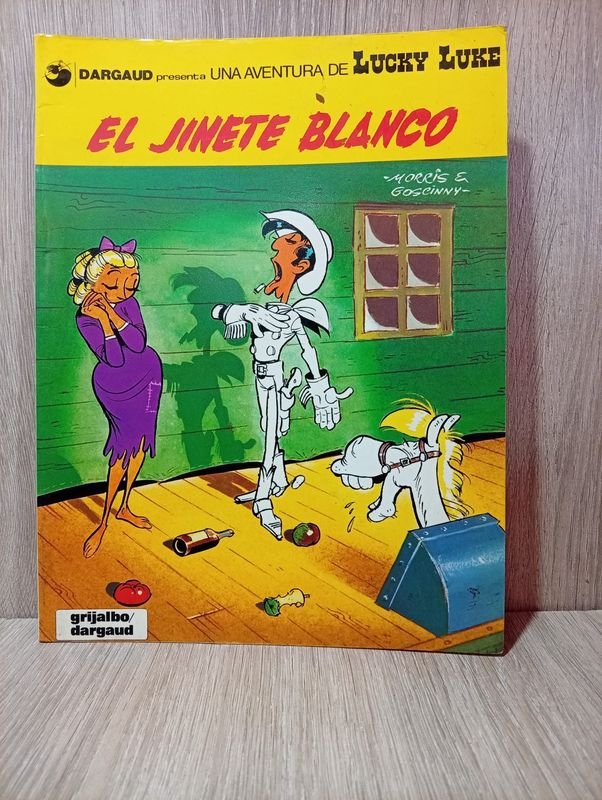 Revista Lucky Luke - El Jinete Blanco - Dargaud