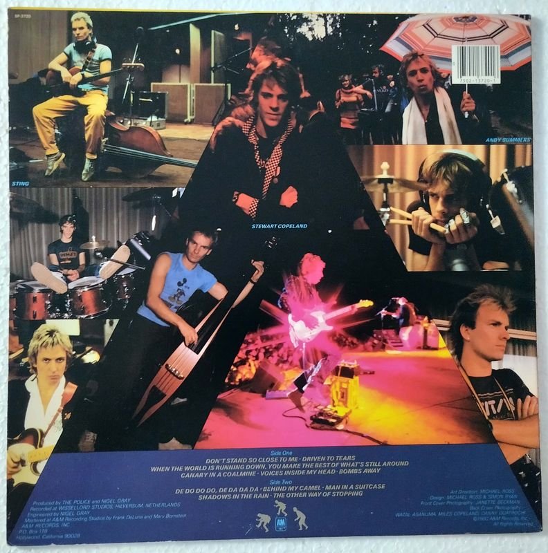Vinilo de The Police - Zenyatta Mondatta, Año 1980 - imagen 2