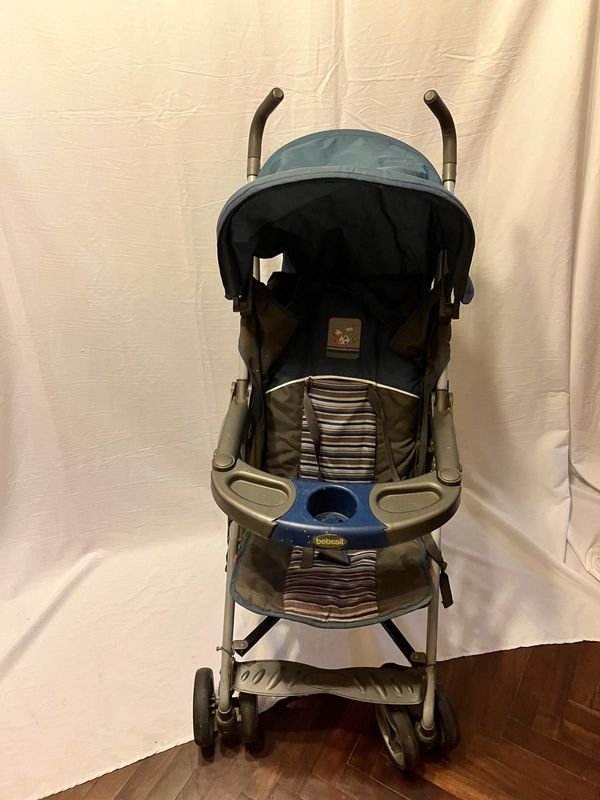 Cochecito Bebé Bebesit Travel System Azul Marino