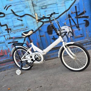 Bicicleta Plegable R20 Blanca - imagen 1