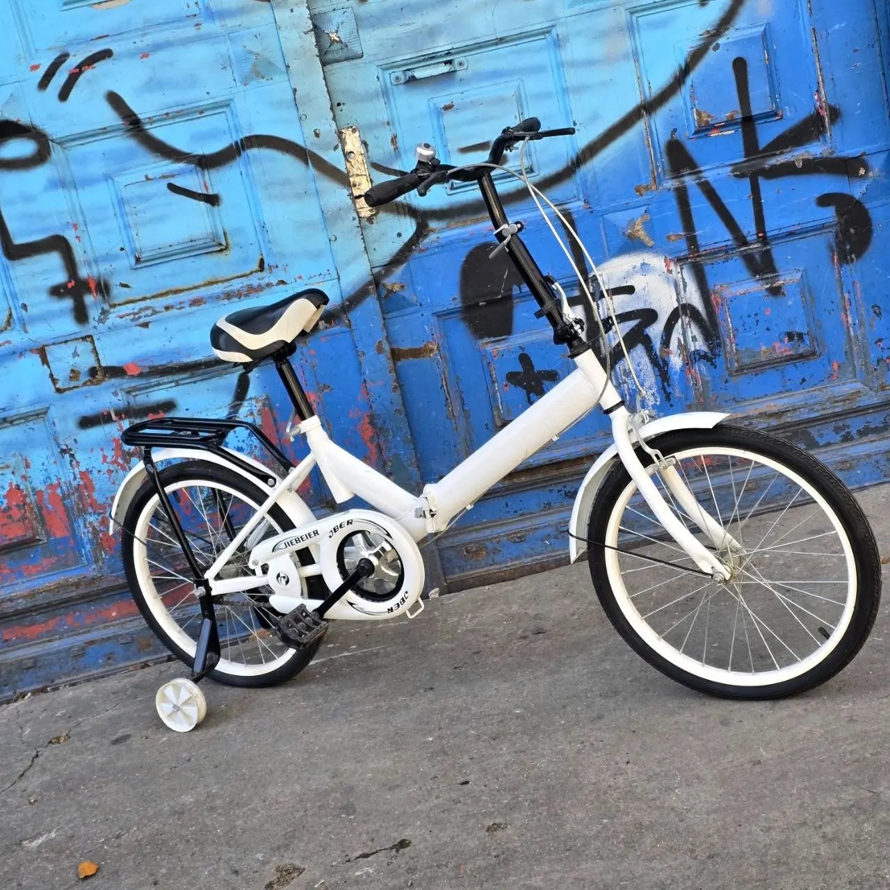 Bicicleta Plegable R20 Blanca