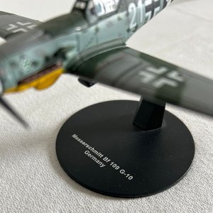 Maqueta Coleccionable Messerschmitt Bf 109 G-10 Segunda Guerra Mundial Escala 1:72 - imagen 2