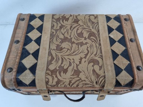 Valija de Madera con Detalles en Cuero - imagen 6
