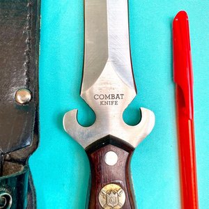 Cuchillo Daga de Bota "Combat Knife" Vintage Réplica clásica de época inspirada en el icónico diseño Western W77. - imagen 4