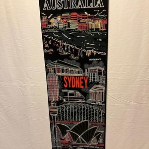 Lote anterior: Tapiz Colgante Vintage de Australia con Escenas de Sídney