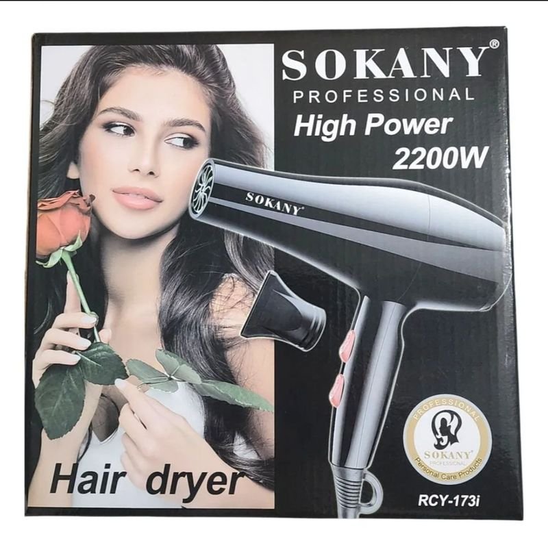 Secador De Pelo Profesional Sokany 2200W - Alta Potencia Y Calidad - imagen 2