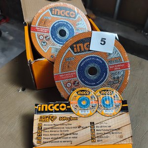 Lote de Discos Abrasivos Ingco para Metal - imagen 1