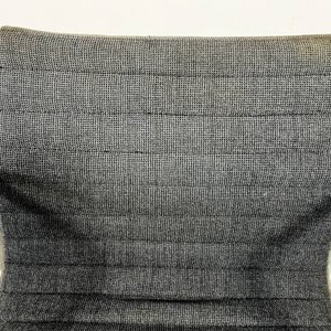 Sillón de Oficina Giratorio Estilo Herman Miller Tapizado Gris - imagen 2