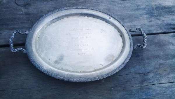 Bandeja de Casa de Galicia conmemorativa Liga de España 1994 - imagen 1