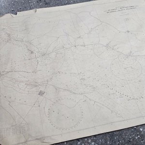 Mapa Antiguo Río de la Plata: Puerto de Montevideo a Puerto de Nueva Palmira - imagen 3