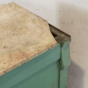 Cajonero Art Nouveau con 9 Cajones y Tapa de Mármol - imagen 2