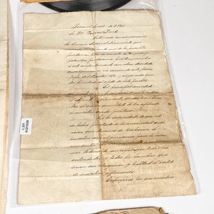 Lote de Colección: Discos Antiguos, Postales, Diario y Documento Histórico del Partido Nacional - imagen 7
