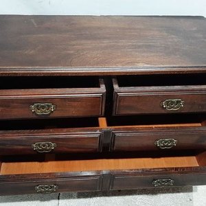 Cómoda Provenzal de Madera con 6 Cajones y Herrajes de Bronce - imagen 3