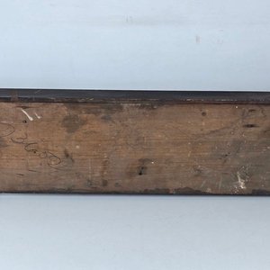 Repisa Antigua de Madera con Ganchos para Colgar - imagen 5