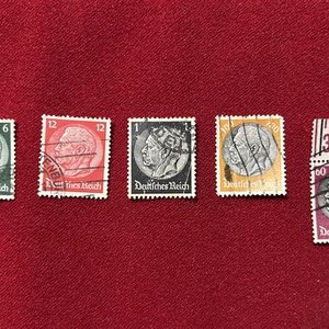5 Sellos Alemanes de Deutsches Reich - imagen 1