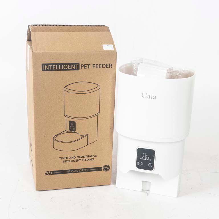 Comedero Inteligente Gaia para Gatos - Blanco