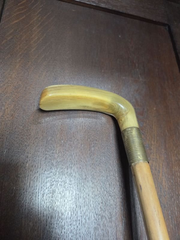 Baston Antiguo con Guampa en Madera - imagen 2