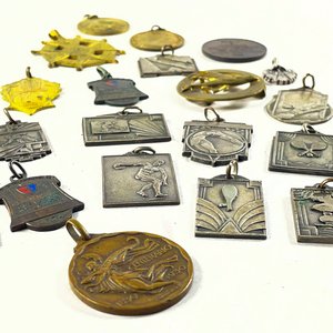 Lote de Dieciséis Medallas y Monedas Varias - imagen 2