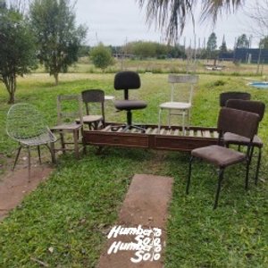 Lote de Sillas Varias y Base de Cama Marinera - imagen 4
