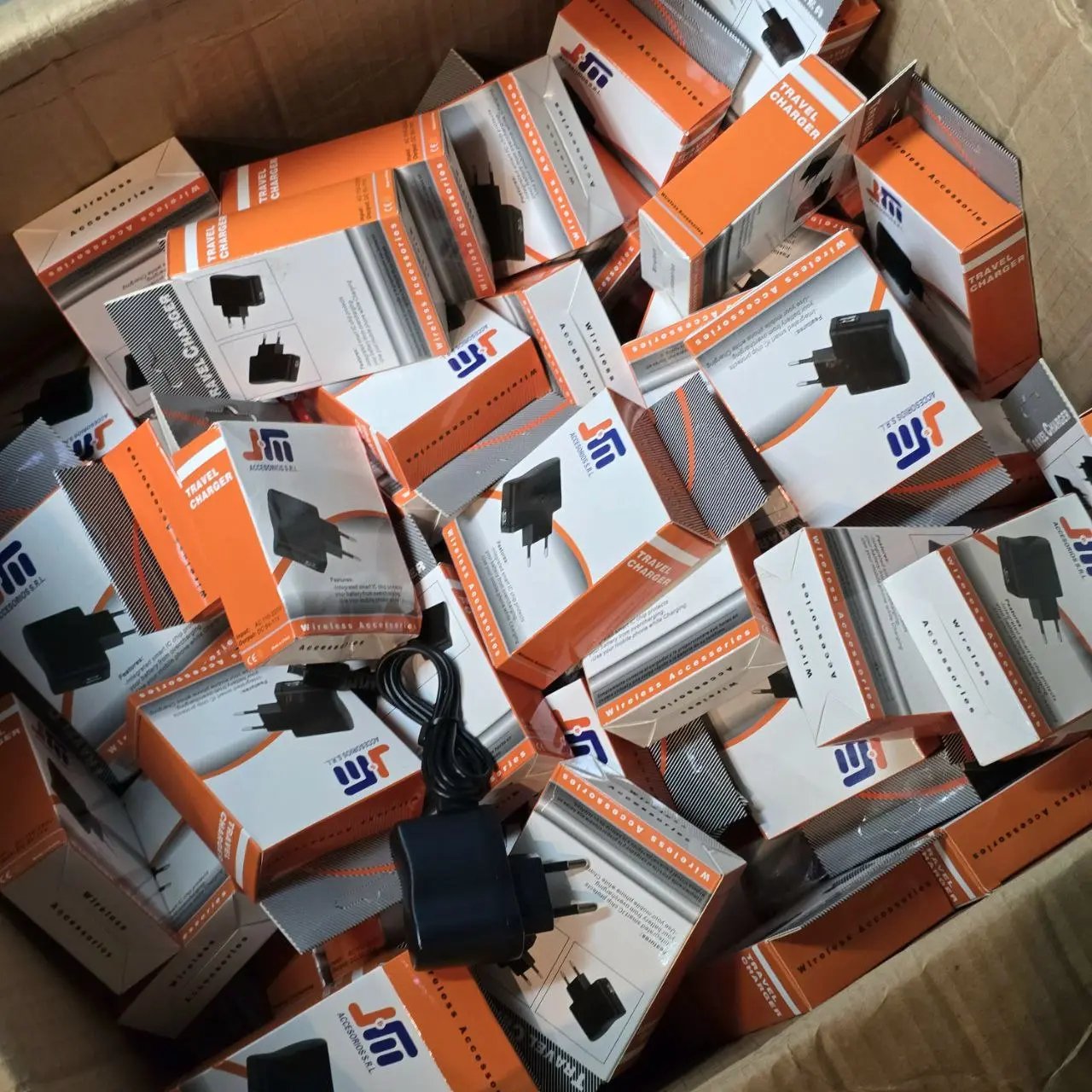 Lote anterior: Cargadores mini USB en cajas de viaje