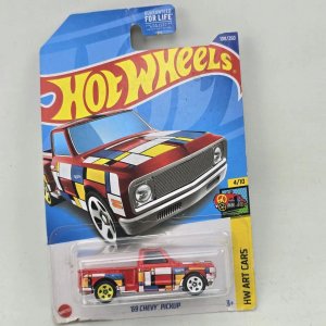 Lote siguiente: Hot Wheels Art Cars 1969 Chevy Pickup Edición Limitada