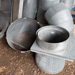 Lote de Ductos Galvanizados y Accesorios para Ventilación - imagen 7