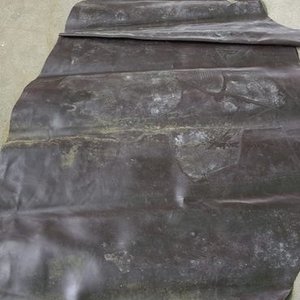 Lote de Cuero Natural Napa Marrón Oscuro - imagen 3
