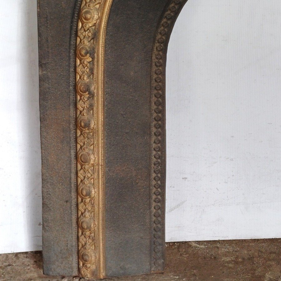 Frente de estufa de hierro fundido para decoración - imagen 4