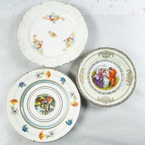 Tres platos, llanos ingleses y para postre noritake - imagen 2